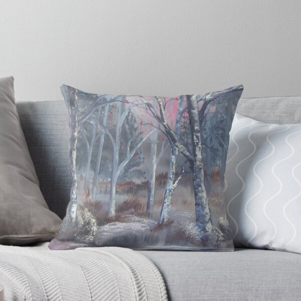 Item preview, Winter Snow Cardinals in Aspen Stand Forest designed and sold by deleas.