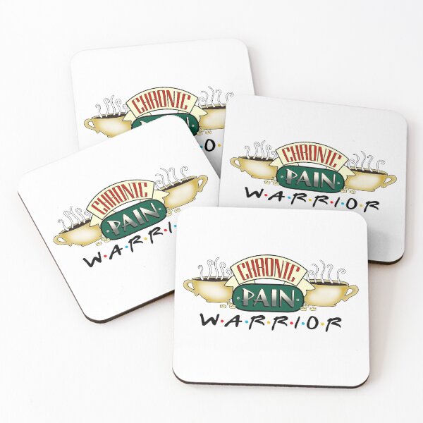 Item preview, Spoonie Species: "Chronic Pain W.A.R.R.I.O.R" (blk) designed and sold by spoonie-species.