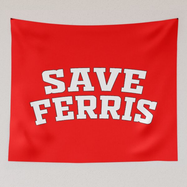 Item preview, Save Ferris Football Jersey designed and sold by Boxing Kangaroo Retail Company.