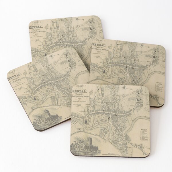 Item preview, Kendal Cumbria Map Lake District 1832 designed and sold by WizardsWorld.