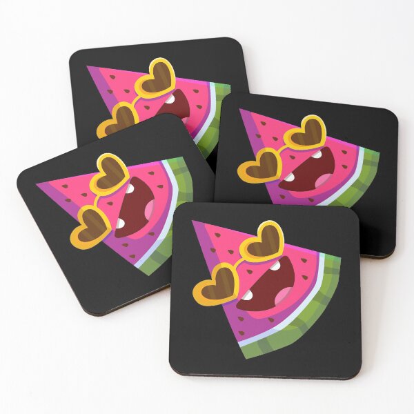 Item preview, Funny & Heart Watermelon Slice designed and sold by mr-var.