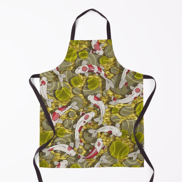 Item preview, Koi carps in a Japanese pond designed and sold by Nina Vetrova.