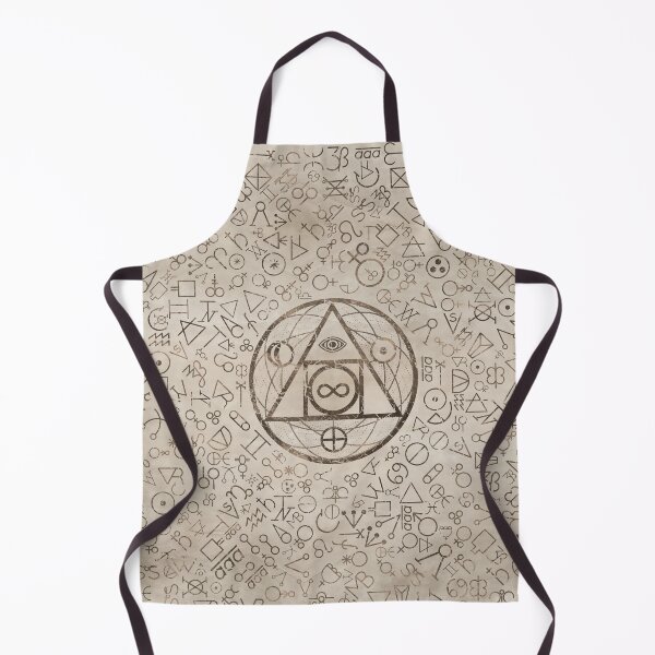 Item preview, Philosopher's stone symbol and Alchemical  pattern #3 designed and sold by k9printart.