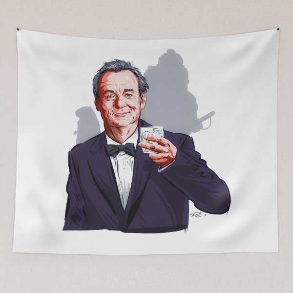 Item preview, Bill Murray - An illustration by Paul Cemmick designed and sold by TIGERDAVER.
