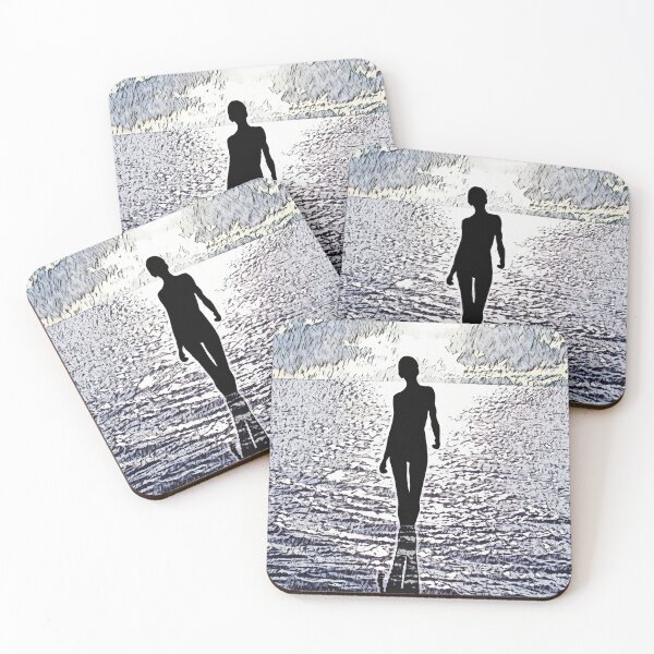 Item preview, A girl coming out from the water designed and sold by helenkaiy.