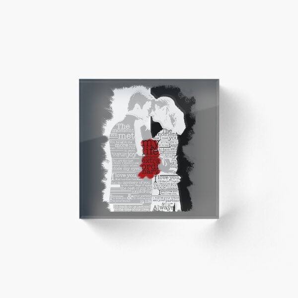 Yin Needs Yang Acrylic Block