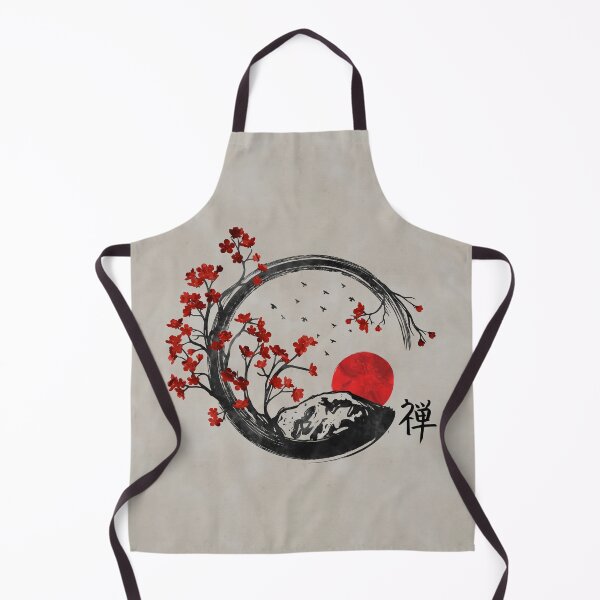 Item preview, Zen Enso Circle and Sakura Branches designed and sold by k9printart.