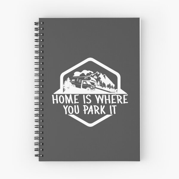 Item preview, Home is where you park it, RV truck, vacation, Funny Camping Design designed and sold by HEJAshirts.