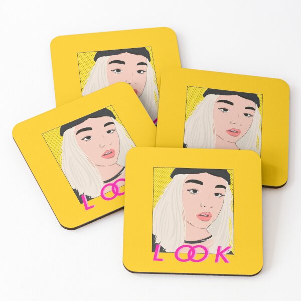Item preview, girl cartoon popart designed and sold by MembilalzStore.