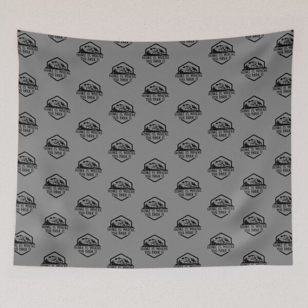 Item preview, Home is where you park it, RV truck, vacation, Funny Camping Design designed and sold by HEJAshirts.