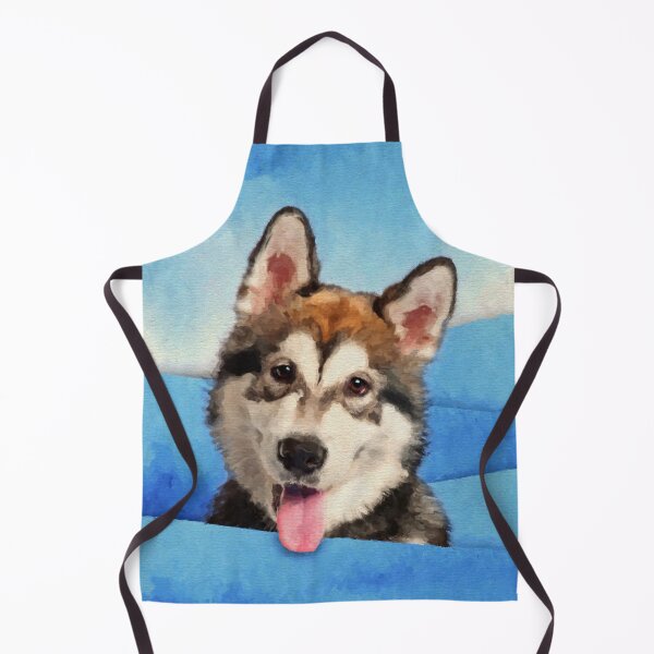 Item preview, Alaskan Malamute Puppy  designed and sold by k9printart.