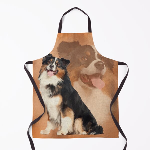 Item preview, Black tricolor Australian Shepherd - Aussie designed and sold by k9printart.