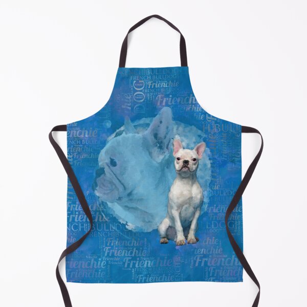 Item preview, White French Bulldog - Frenchie Dog designed and sold by k9printart.