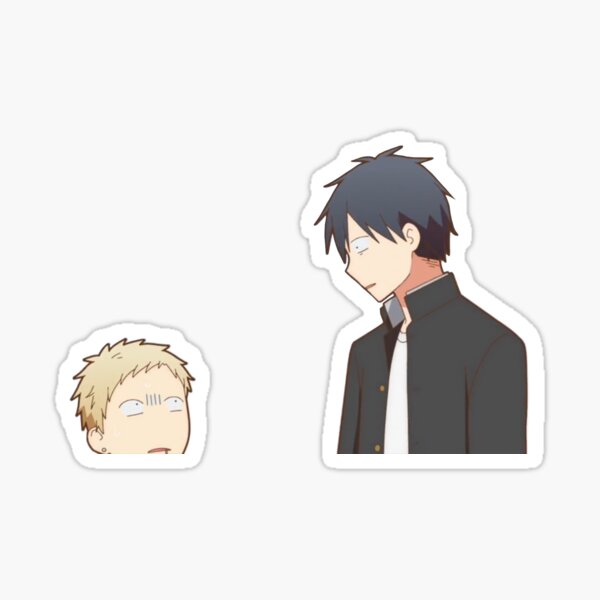 given anime stickers redbubble