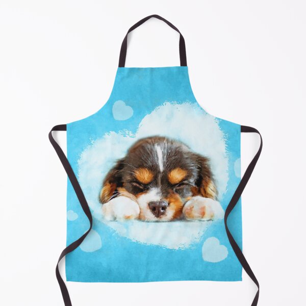 Item preview, Cavalier King Charles Spaniel Puppy designed and sold by k9printart.