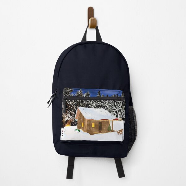 Item preview, Small cabin and miniature Christmas landscape designed and sold by DAscroft.