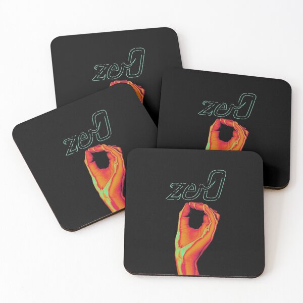 Zer0 Collection Coasters (Set of 4)