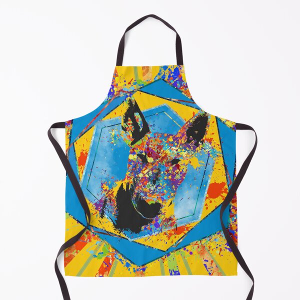 Item preview, Bull Terrier - Bully Abstract Mixed Media designed and sold by k9printart.