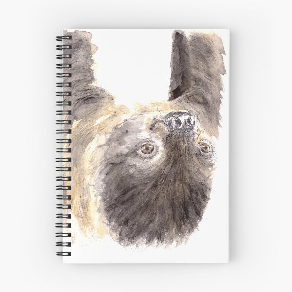 Item preview, Sloth (pen and watercolour)  designed and sold by clgcreativearts.