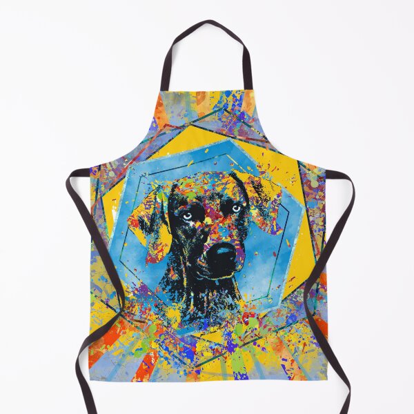 Item preview, Weimaraner dog Abstract Mixed Media designed and sold by k9printart.