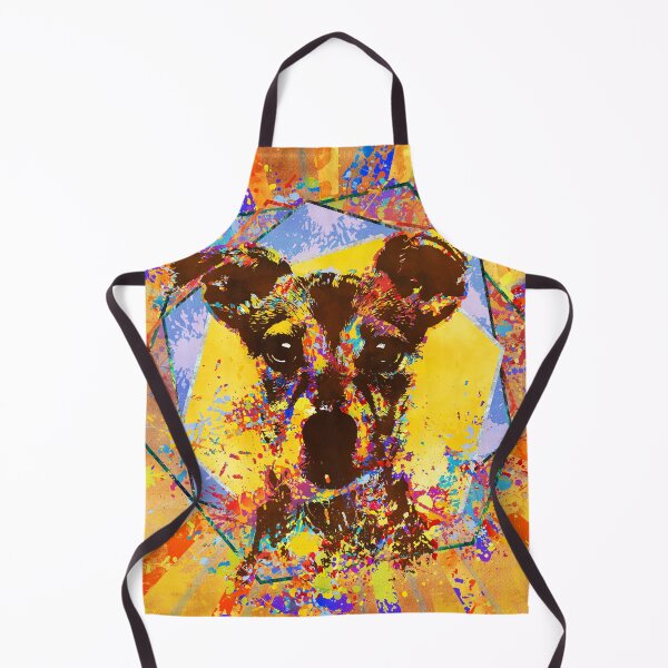 Item preview, Jack Russell Terrier Abstract Mixed Media designed and sold by k9printart.
