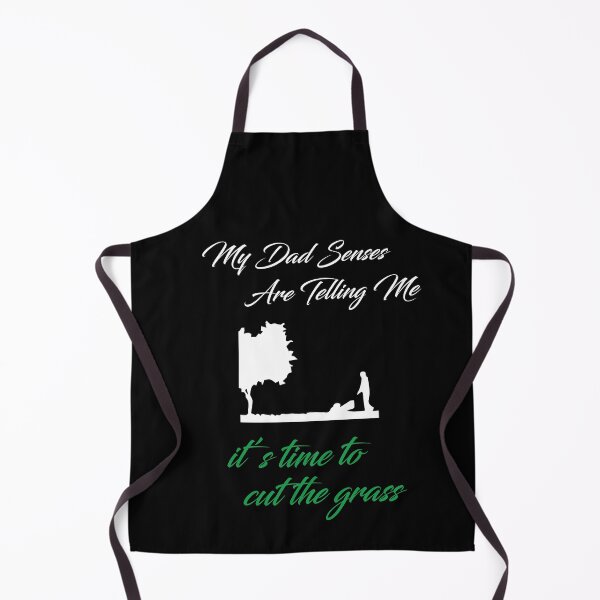 Item preview, My Dad Senses Are Telling Me it's time to cut the grass, Funny Mens Grass Cutting Gift designed and sold by alikassi.