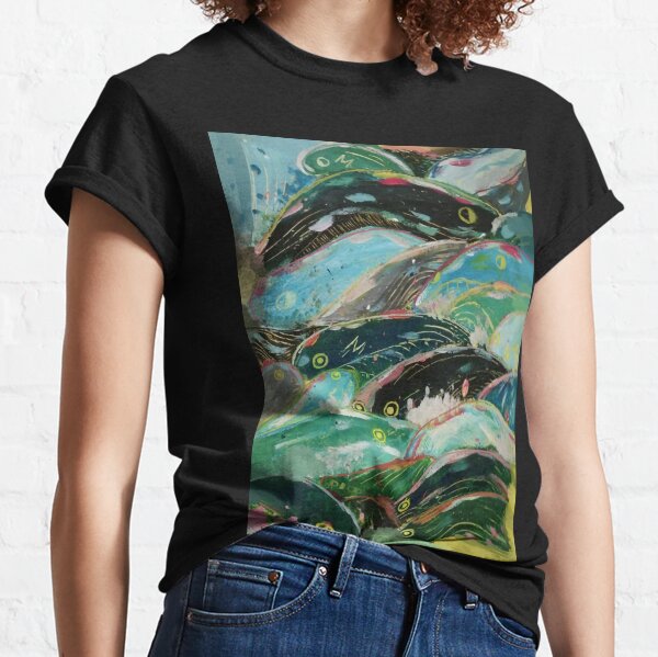Les vagues de Ponyo T-shirt classique