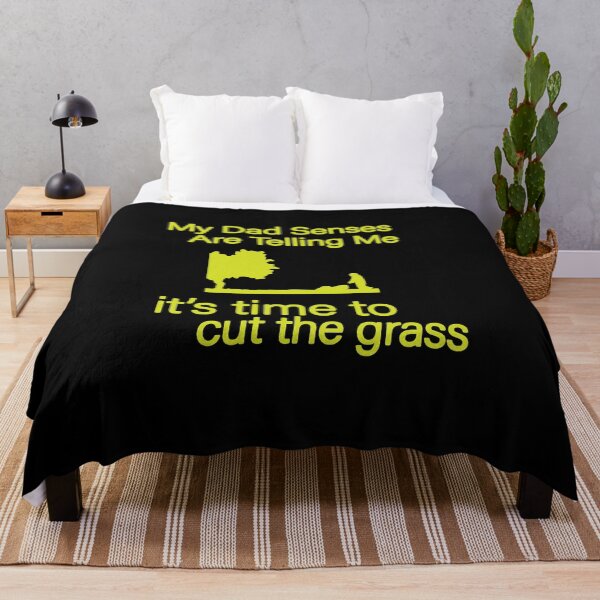 Item preview, My Dad Senses Are Telling Me it's time to cut the grass, Funny Mens Grass Cutting Gift  designed and sold by alikassi.