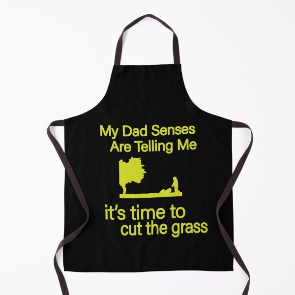 Item preview, My Dad Senses Are Telling Me it's time to cut the grass, Funny Mens Grass Cutting Gift  designed and sold by alikassi.