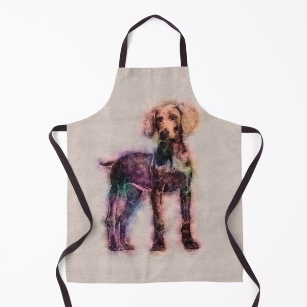 Item preview, Weimaraner puppy sketch designed and sold by k9printart.