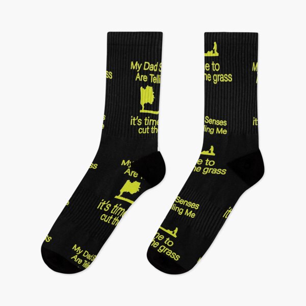 Item preview, My Dad Senses Are Telling Me it's time to cut the grass, Funny Mens Grass Cutting Gift  designed and sold by alikassi.