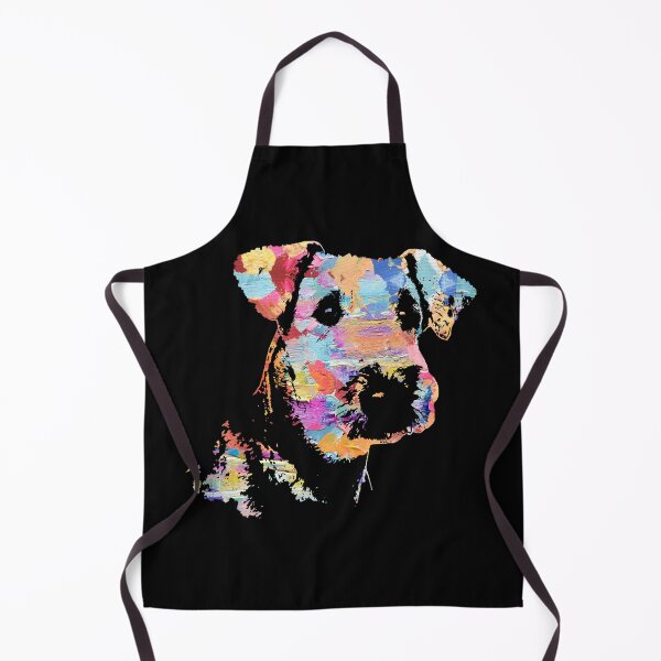 Item preview, Pastel Paint Airedale Terrier Portrait designed and sold by k9printart.