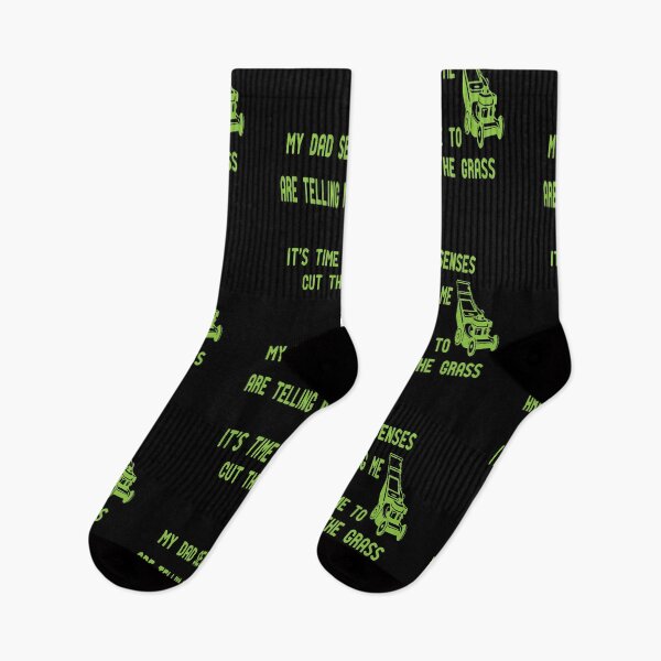 Item preview, My Dad Senses Are Telling Me it's time to cut the grass, Funny Mens Grass Cutting Gift  designed and sold by alikassi.