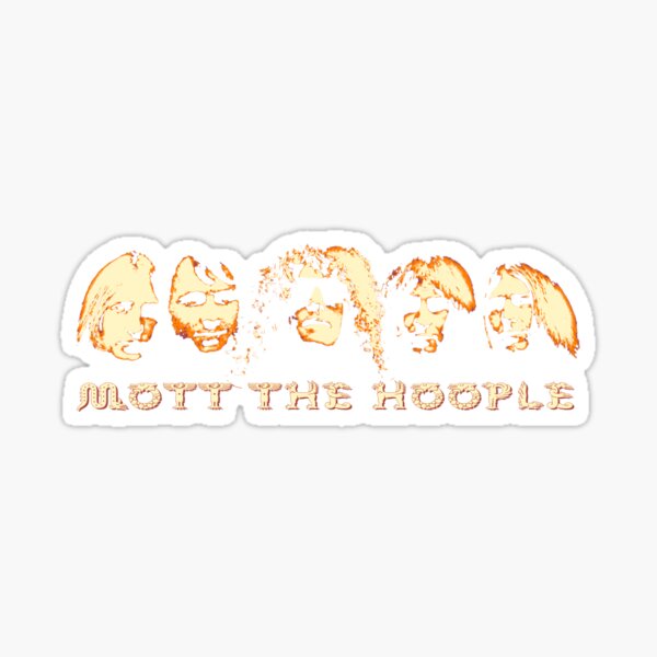 Copy of Mott the Hoople Three Sticker