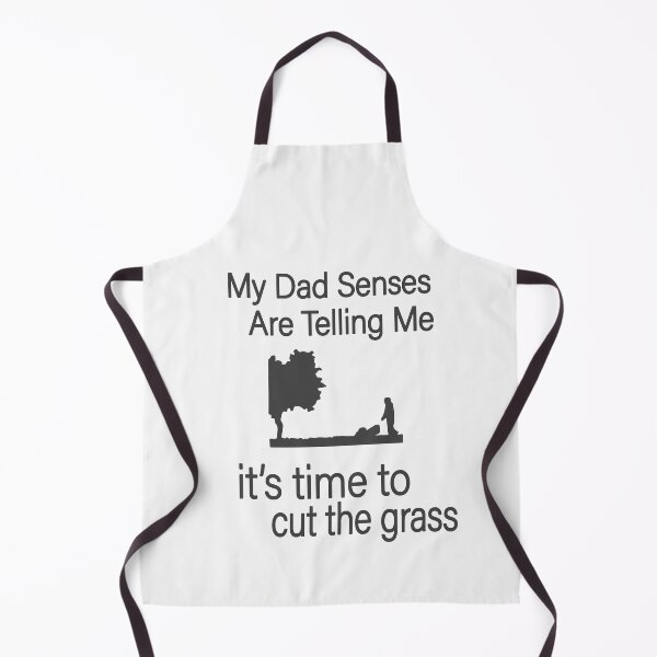 Item preview, My Dad Senses Are Telling Me it's time to cut the grass, Funny Mens Grass Cutting Gift  designed and sold by alikassi.