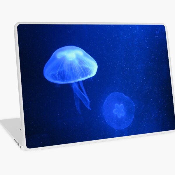 Blue Jellyfish Laptop Skin