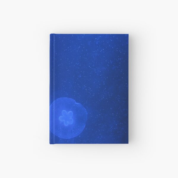 Blue Jellyfish Hardcover Journal