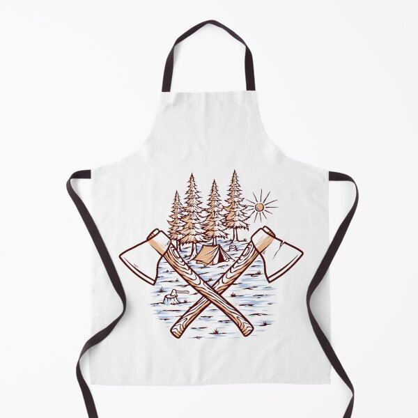 Item preview, Lumberjack and tent designed and sold by teenlabel.