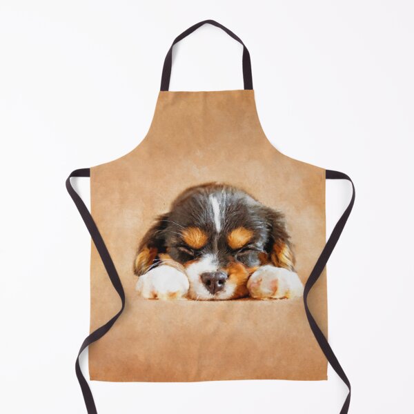 Item preview, Cavalier King Charles Spaniel Puppy designed and sold by k9printart.