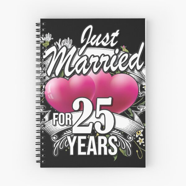 Item preview, Just married for 25 years! designed and sold by Cutebutfunny.