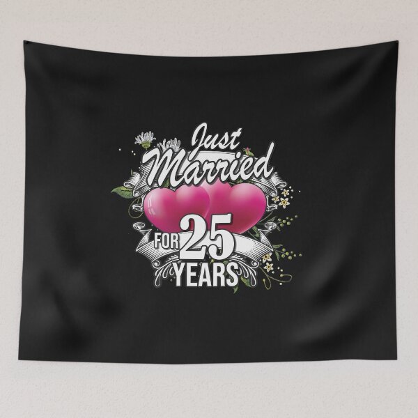 Item preview, Just married for 25 years! designed and sold by Cutebutfunny.