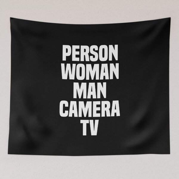 Item preview, Person Woman Man Camera TV Cognitive Test Anti Trump designed and sold by Dolalii.