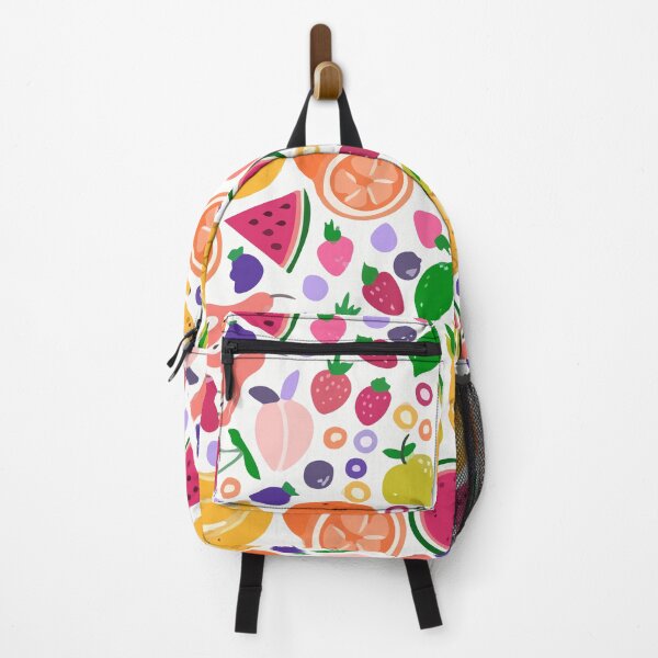 Creative Colorful Fruity Pattern Backpack
