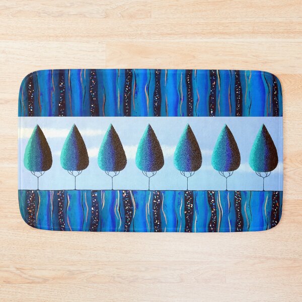 Item preview, Blue Trees On The Ridge Make Me Happy designed and sold by Lisafrancesjudd.