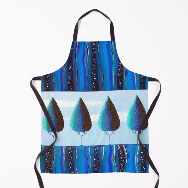 Item preview, Blue Trees On The Ridge Make Me Happy designed and sold by Lisafrancesjudd.