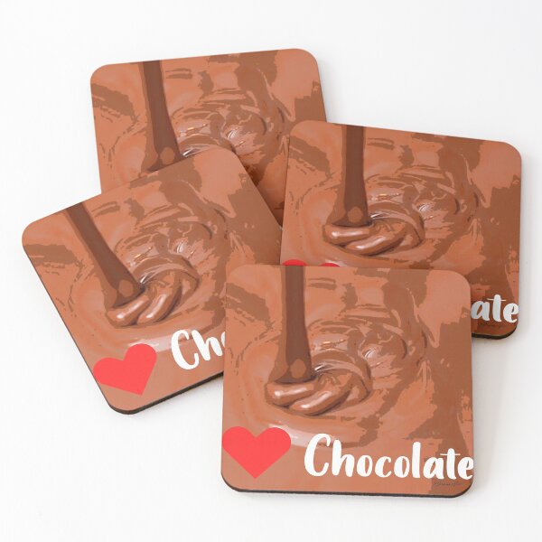 Item preview, Love chocolate  designed and sold by pjesusartrb.