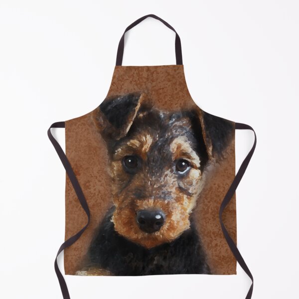 Item preview, Airedale Terrier Puppy Digital Art designed and sold by k9printart.