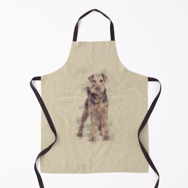 Item preview, Airedale Terrier sketch designed and sold by k9printart.