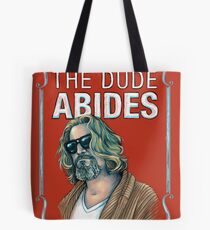 BIG LEBOWSKI-The Dude- Abides Tote Bag