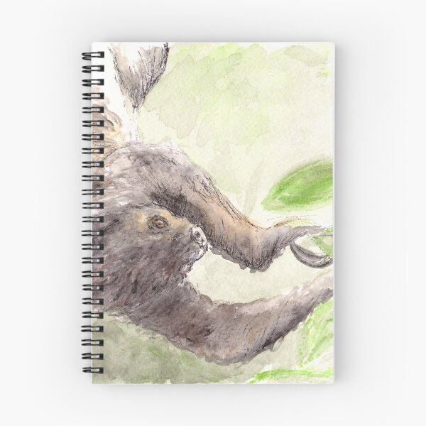 Item preview, Sloth (pen and watercolour)  designed and sold by clgcreativearts.